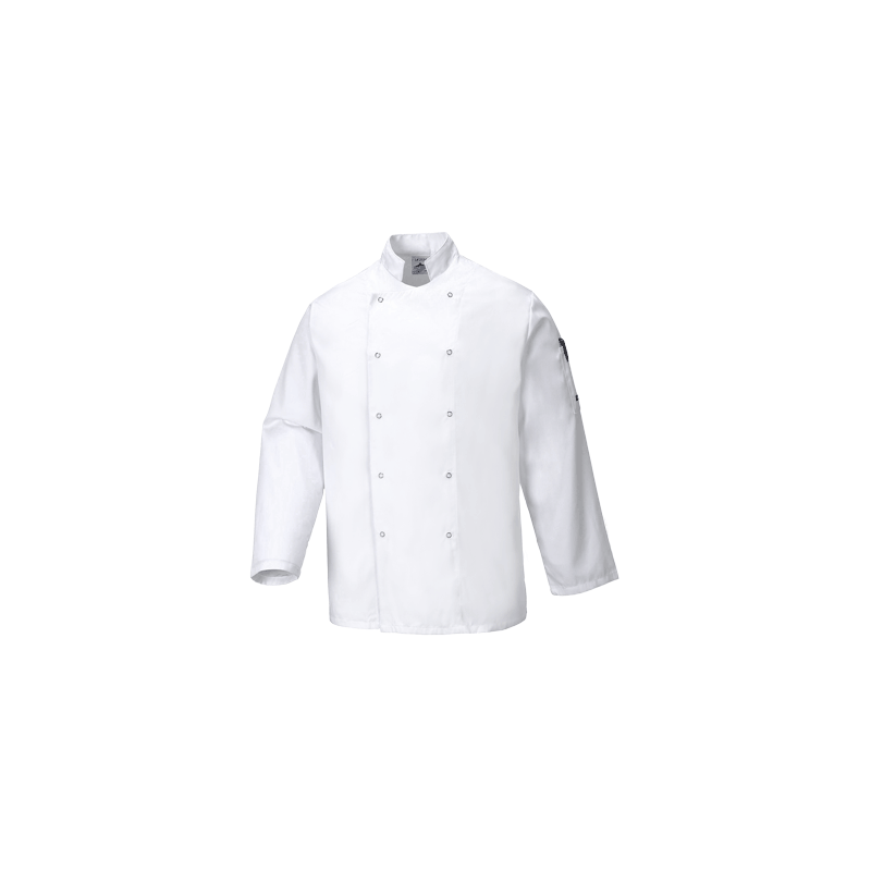 Portwest Suffolk Chefs Jacket Cooking Food Industry Catering Kitchen C833 