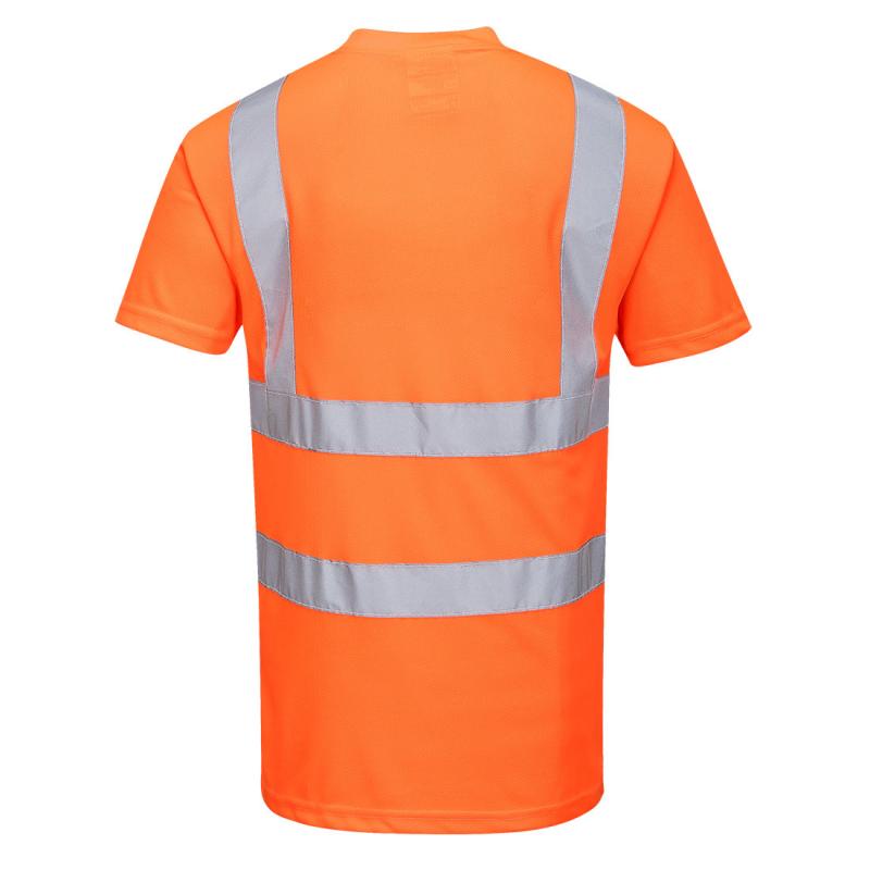 Delta plus panoplie Chargeur Haute Visibilité Orange T-Shirt Homme Tee Hi-Vis Hi-Viz 