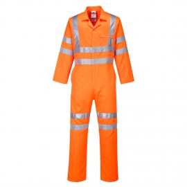 High Visibility Poly-cotton Coverall RIS - RT42