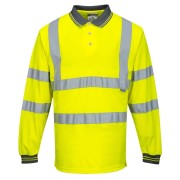 Hi-Vis Long Sleeved Polo - S277