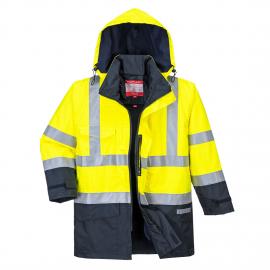 Parka Haute Visibilité Bizflame multi-risques jaune - S779