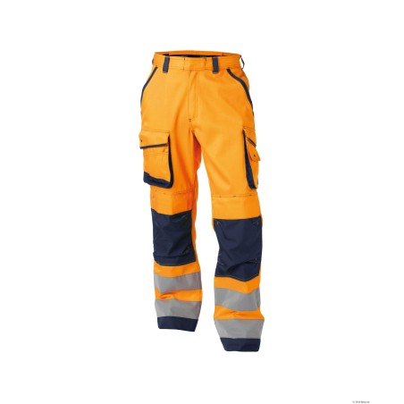 HV work trousers with knee pockets 290 g - CHICAGO