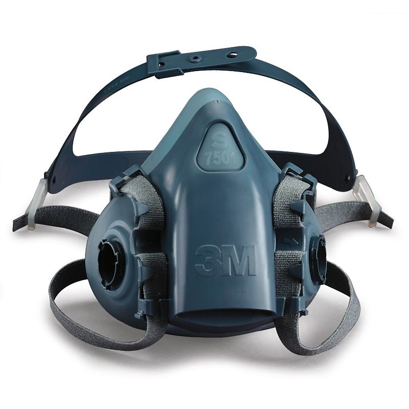 3M™ Respirateur réutilisable demi-masque à verrou rapide et confort robuste  série 6500: Appareils respiratoires filtrants Protection respiratoire