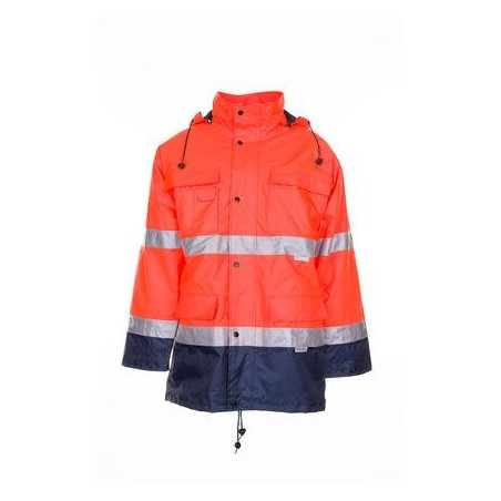 Parka HiVis Orange/Marine - 2056