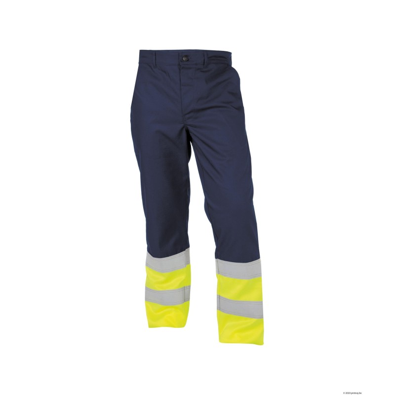 Hoge zichtbaarheidswerkbroek pol/cot 245g - CORONA Hoge zichtbaarheidswerkbroek pol/cot 245g - CORONA