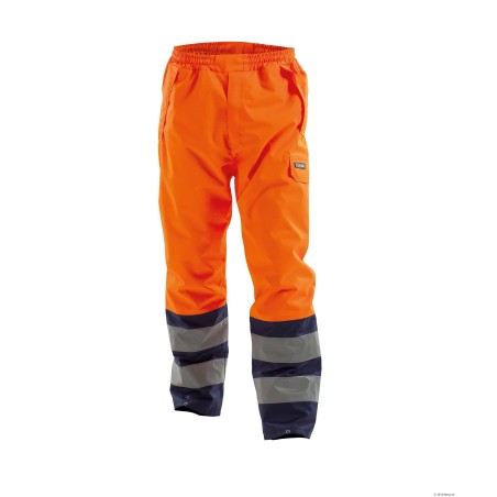 High Visibility waterproof work trousers - SOLA