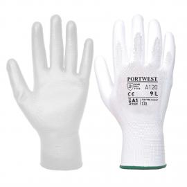 PU palm gloves White - A120