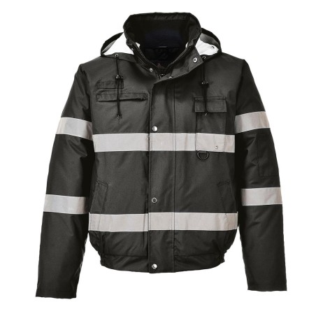 Iona Lite Bomberjack Zwart - S434