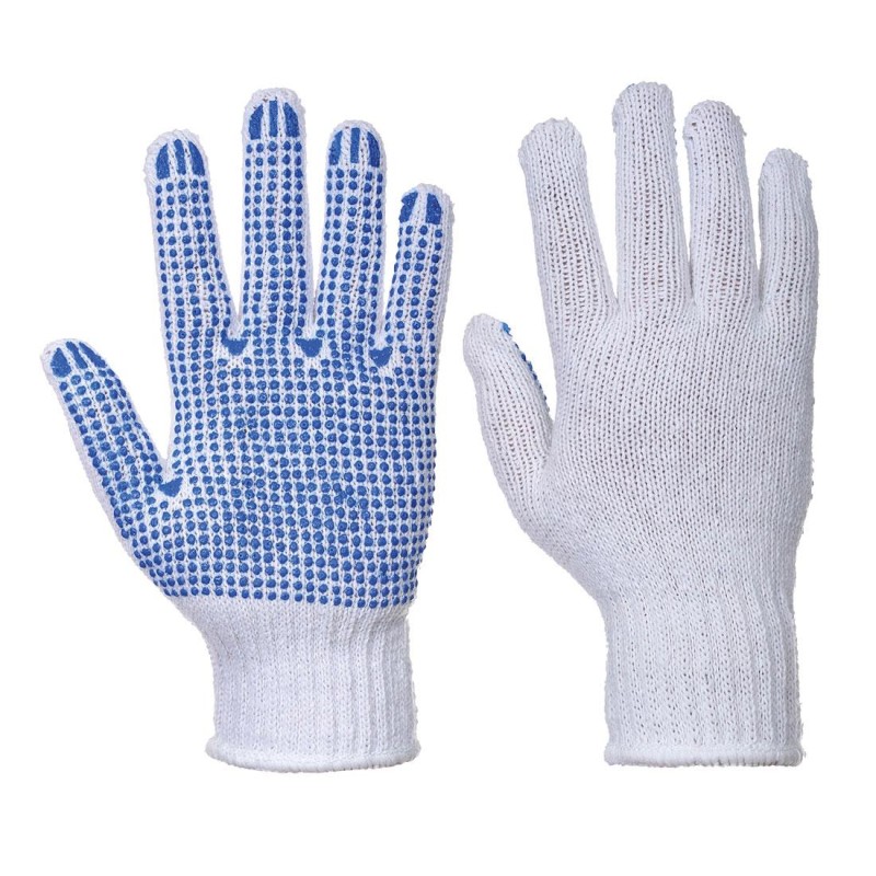 dotted palm gloves