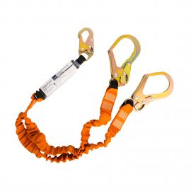 Double 140kg Lanyard with Shock Absorber - FP75