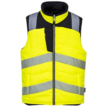 Hoge zichtbaarheid Bodywarmer, 2 zijde draagbaar - PW374