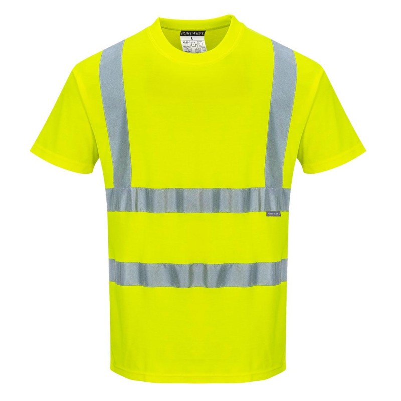 Hoge Zichtbaarheid Katoen comfort T-shirt - S170 Hoge Zichtbaarheid Katoen comfort T-shirt - S170